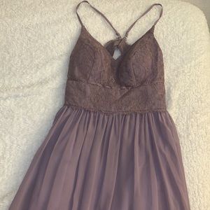 Azazie bridesmaids dress - color dusk